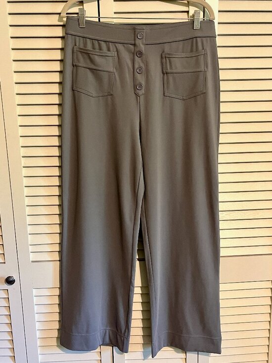 Halara Pants - Halara Stretch Pull On Pants * Size XL * Gray * High Waisted * Pockets * GUC